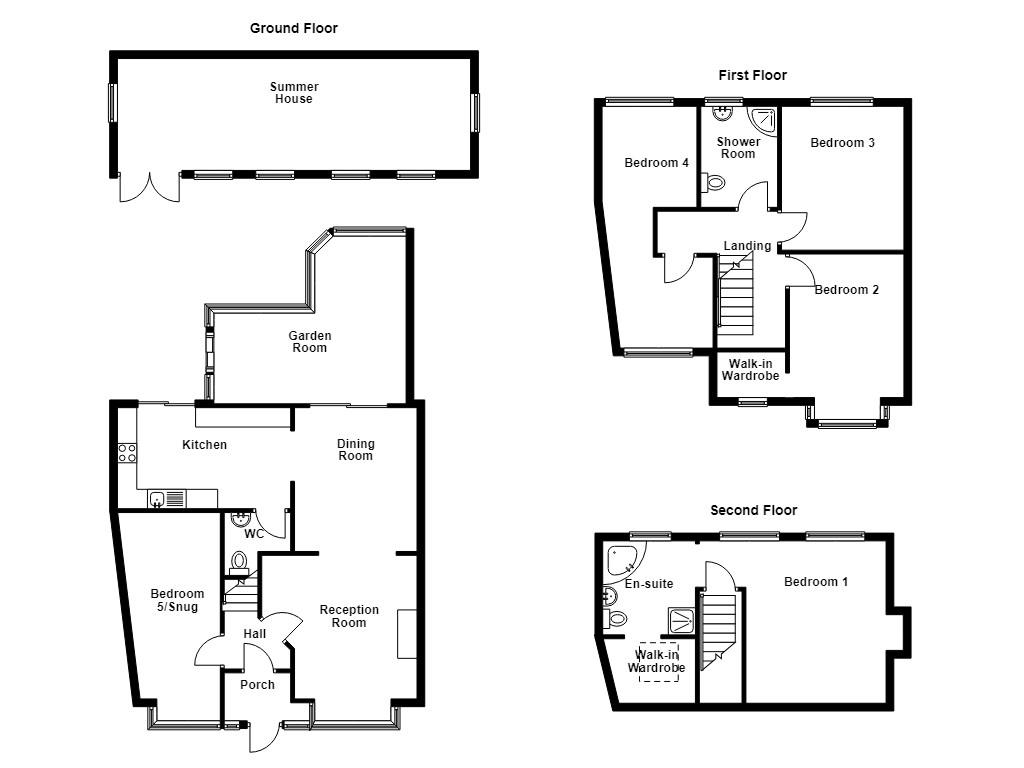 28, St. Georges Crescent, Manchester floorplan