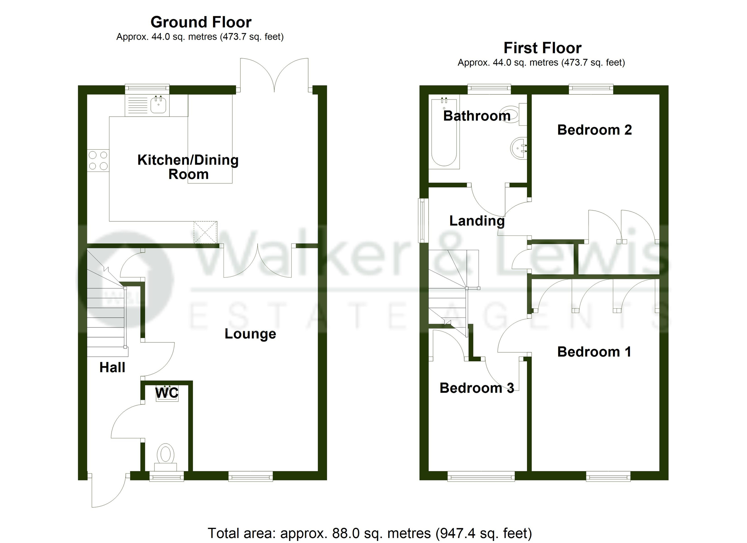 7 Parc Brychan, Merthyr Tydfil floorplan