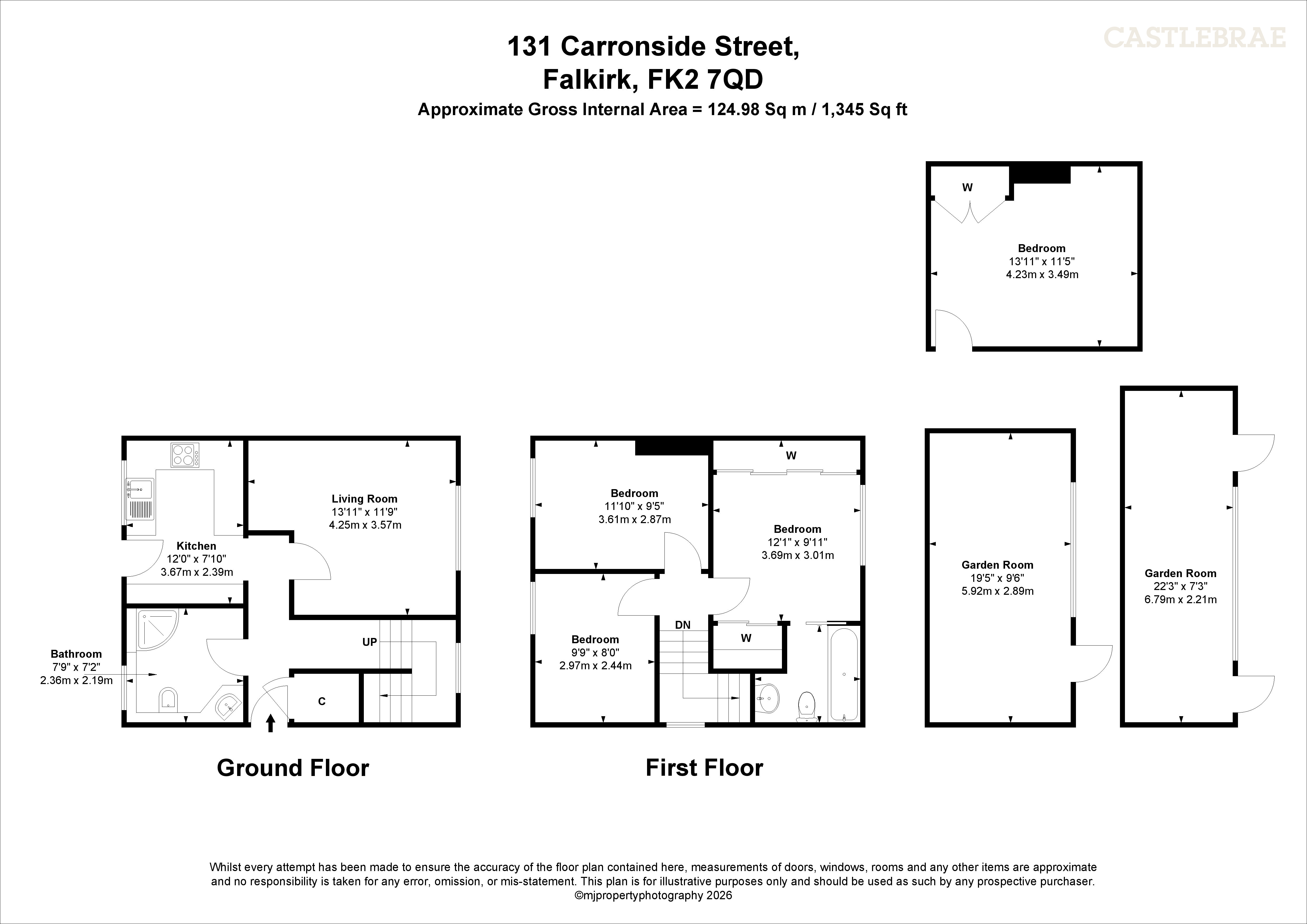 131, Carronside Street, FK2 7QD floorplan