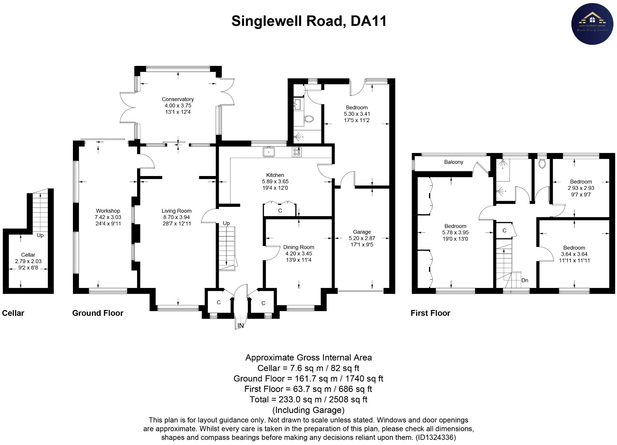 355 Singlewell Road, Gravesend, Kent floorplan