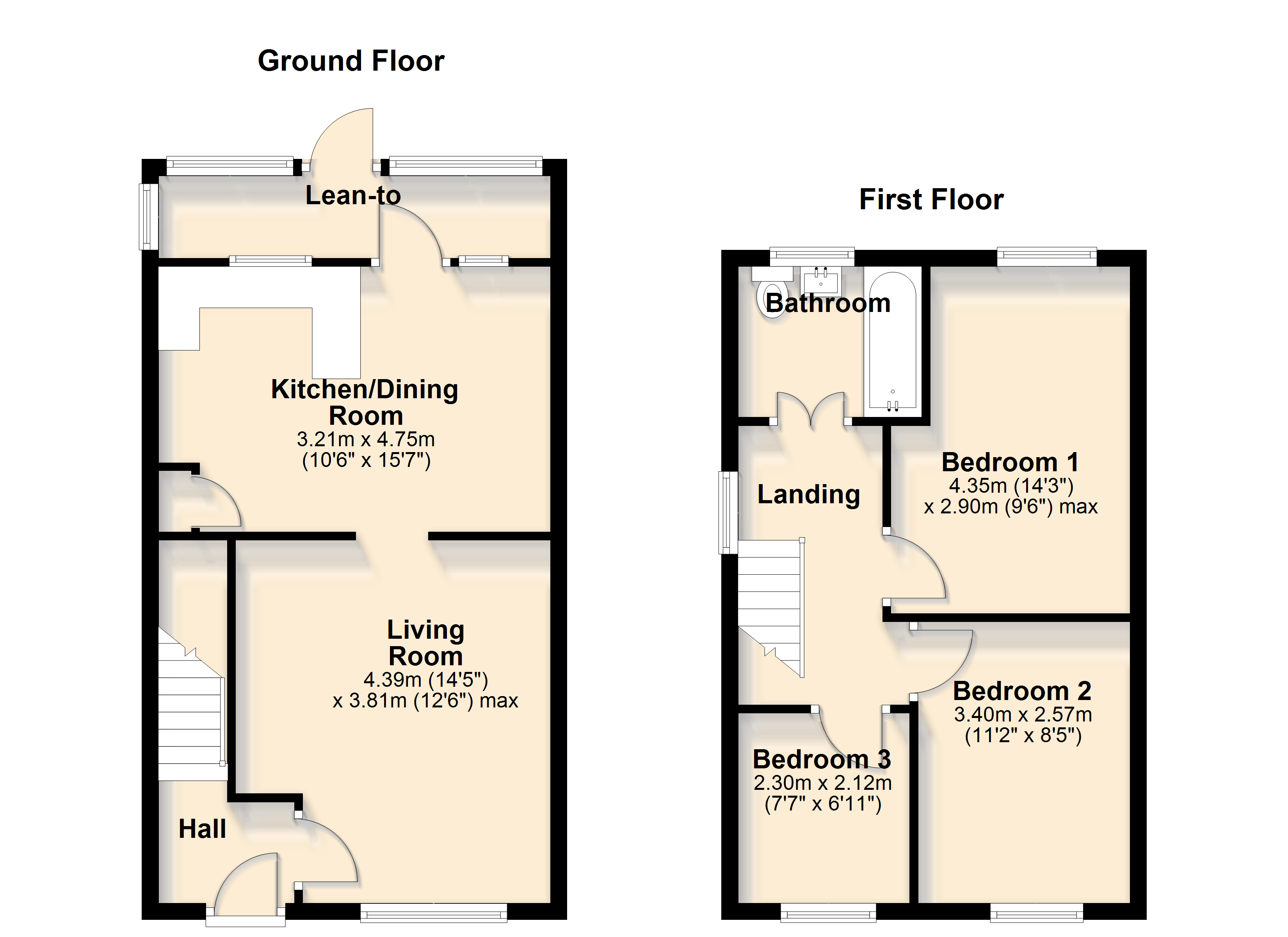 18, Parkside, Ivybridge floorplan
