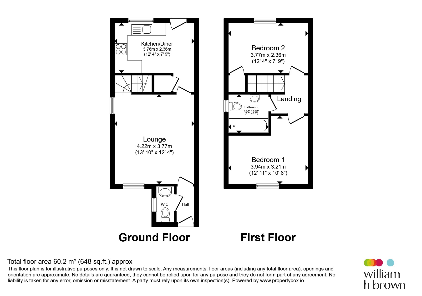 10, Neptune Court, Scunthorpe floorplan