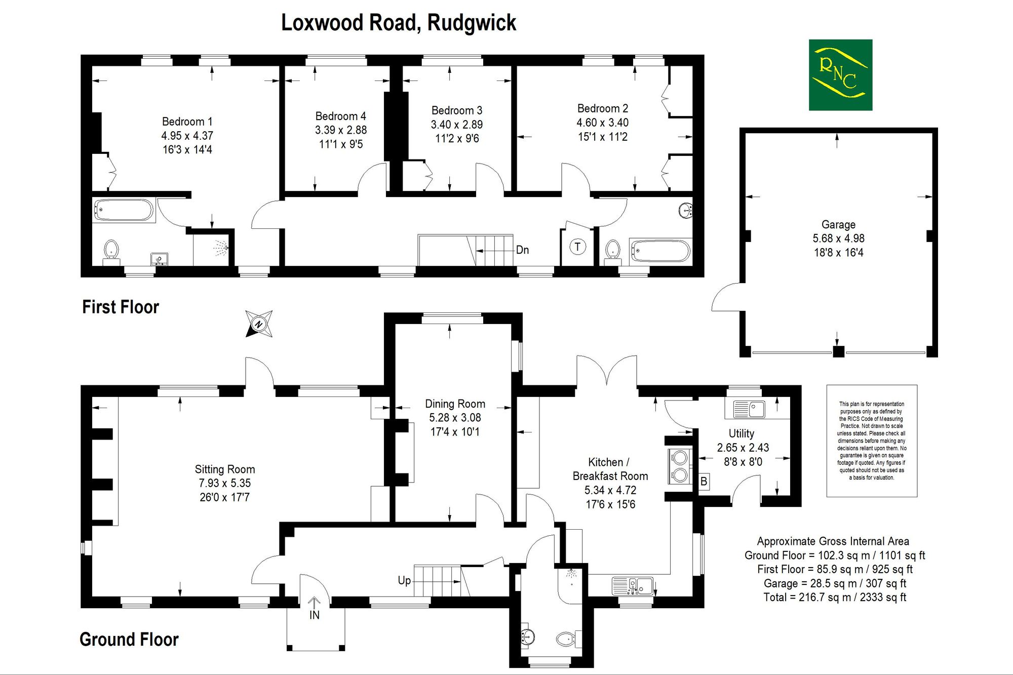Axel Cottage Loxwood Road, Horsham floorplan