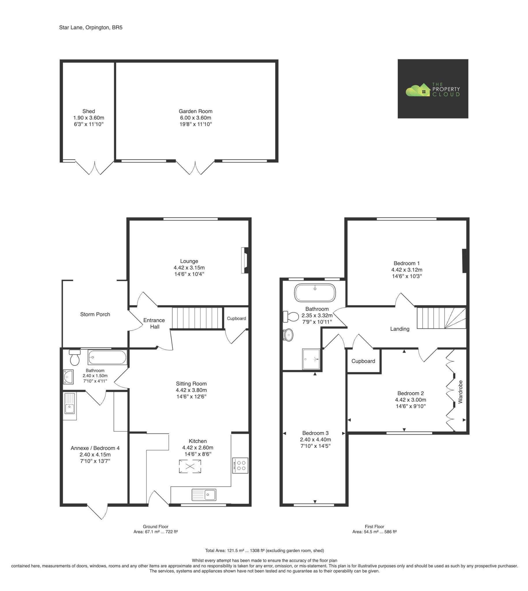 37, Star Lane, Orpington floorplan