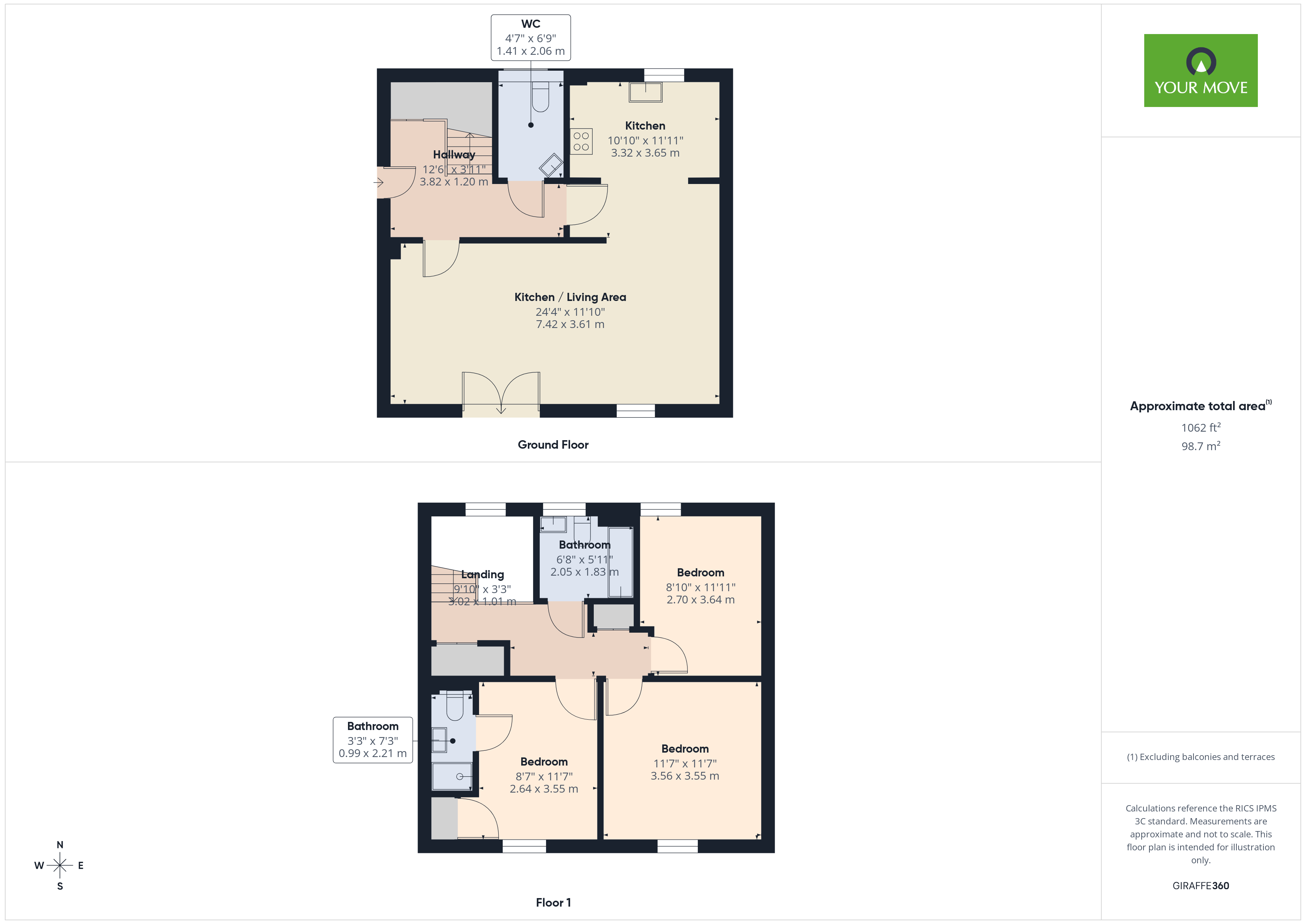 19, Vestry Court, Bournebrook Grove floorplan