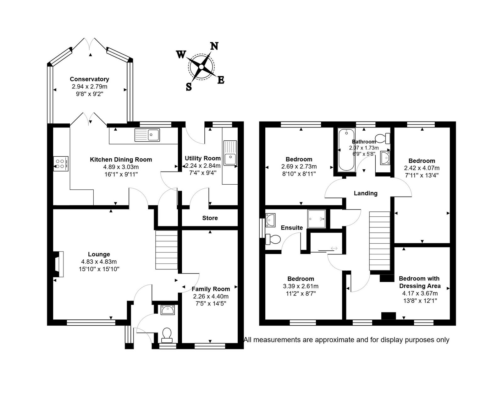 9, Cygnet Close, Ellesmere floorplan