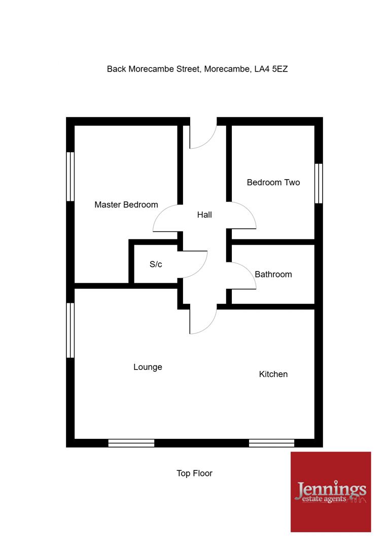 Flat 7, 8, Back Morecambe Street, Morecambe floorplan