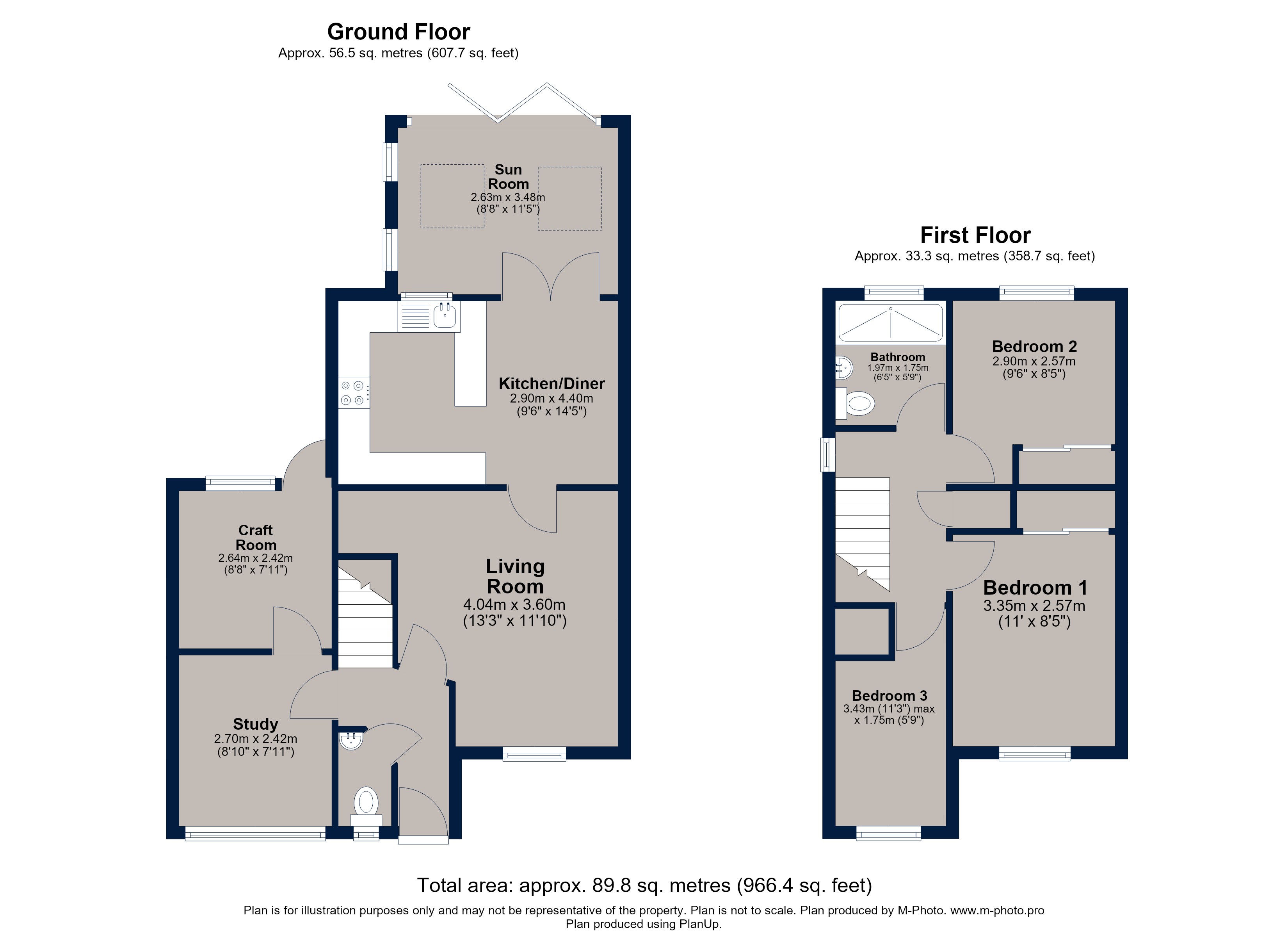 29, Springfield Way, Rutland floorplan