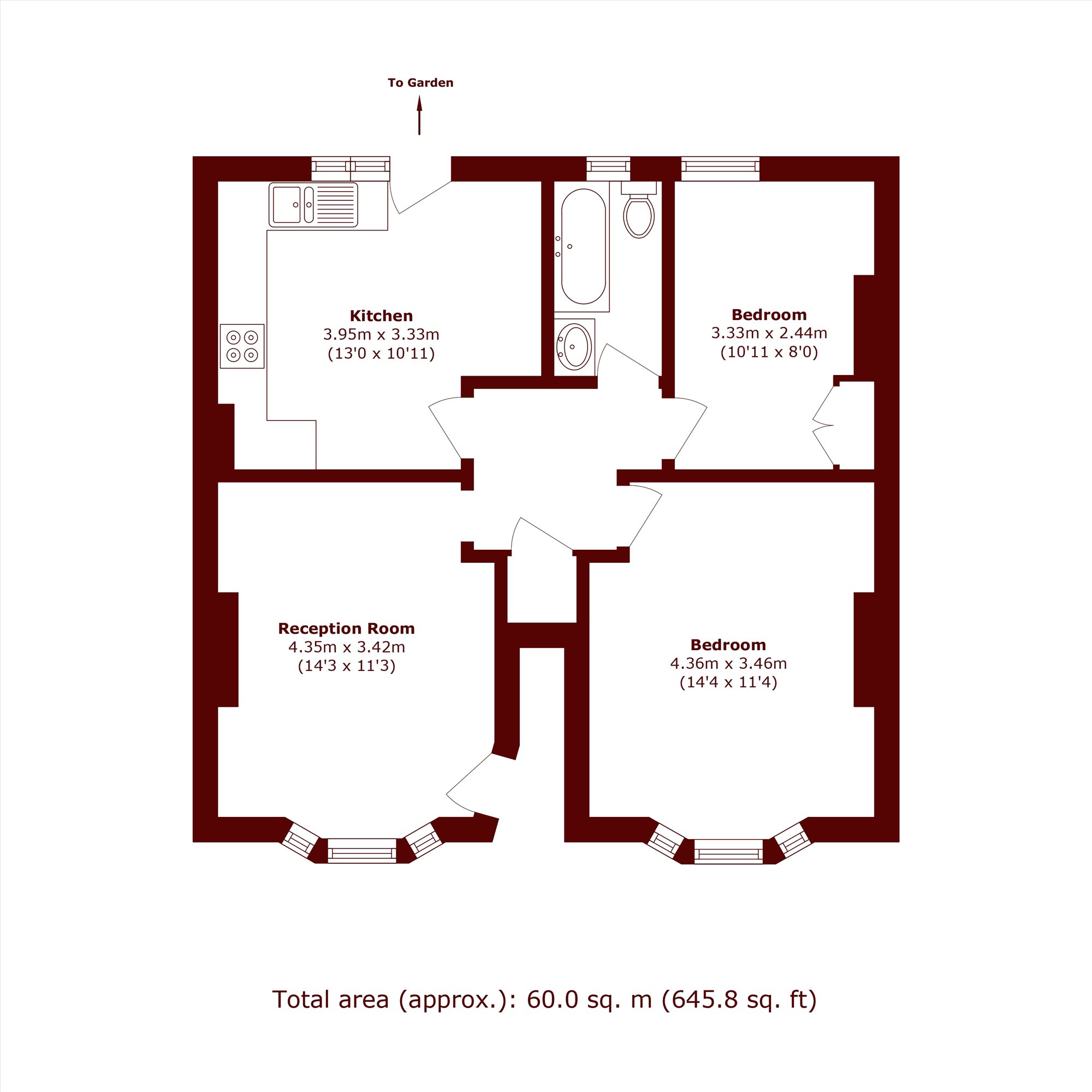 15, Derrick Gardens, London floorplan
