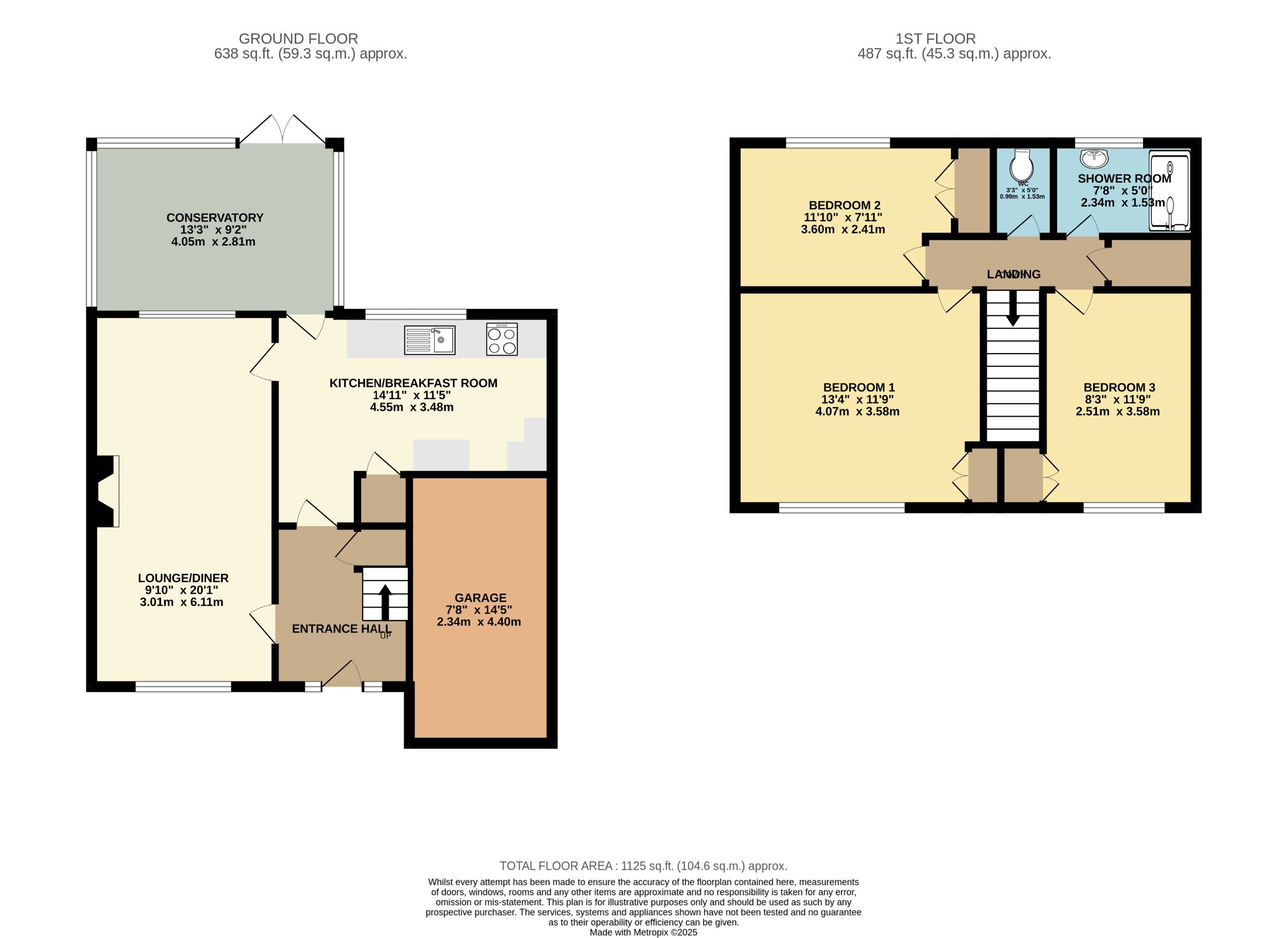 18 Elm Wood West, Whitstable floorplan