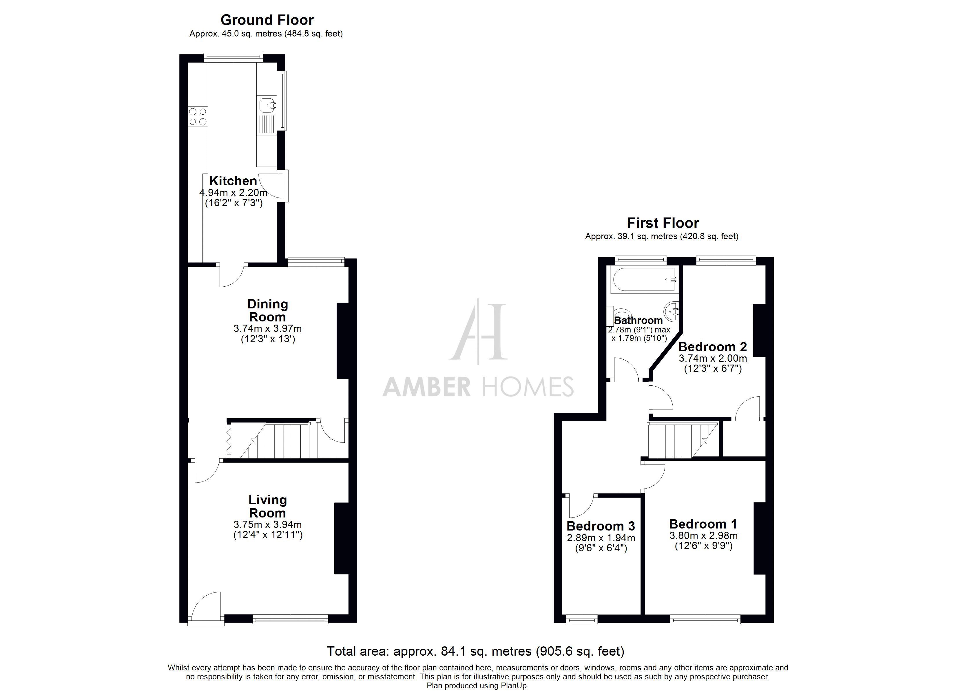 Peel Street, Langley Mill, Nottingham NG16, 3 bedroom terraced house