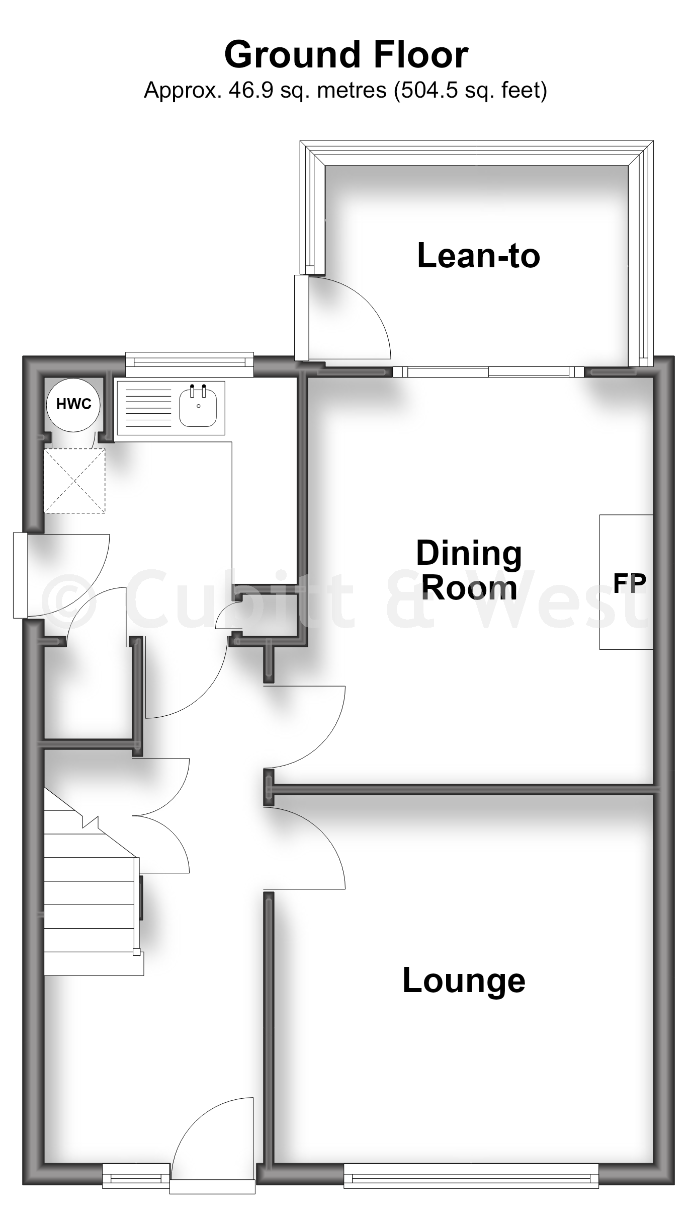 5, Denchers Plat, Crawley floorplan