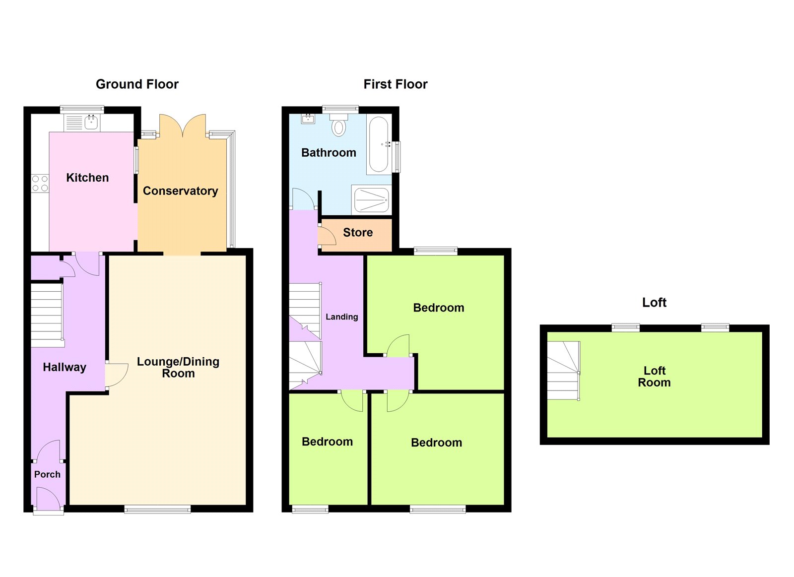 40, James Street, Milford Haven floorplan