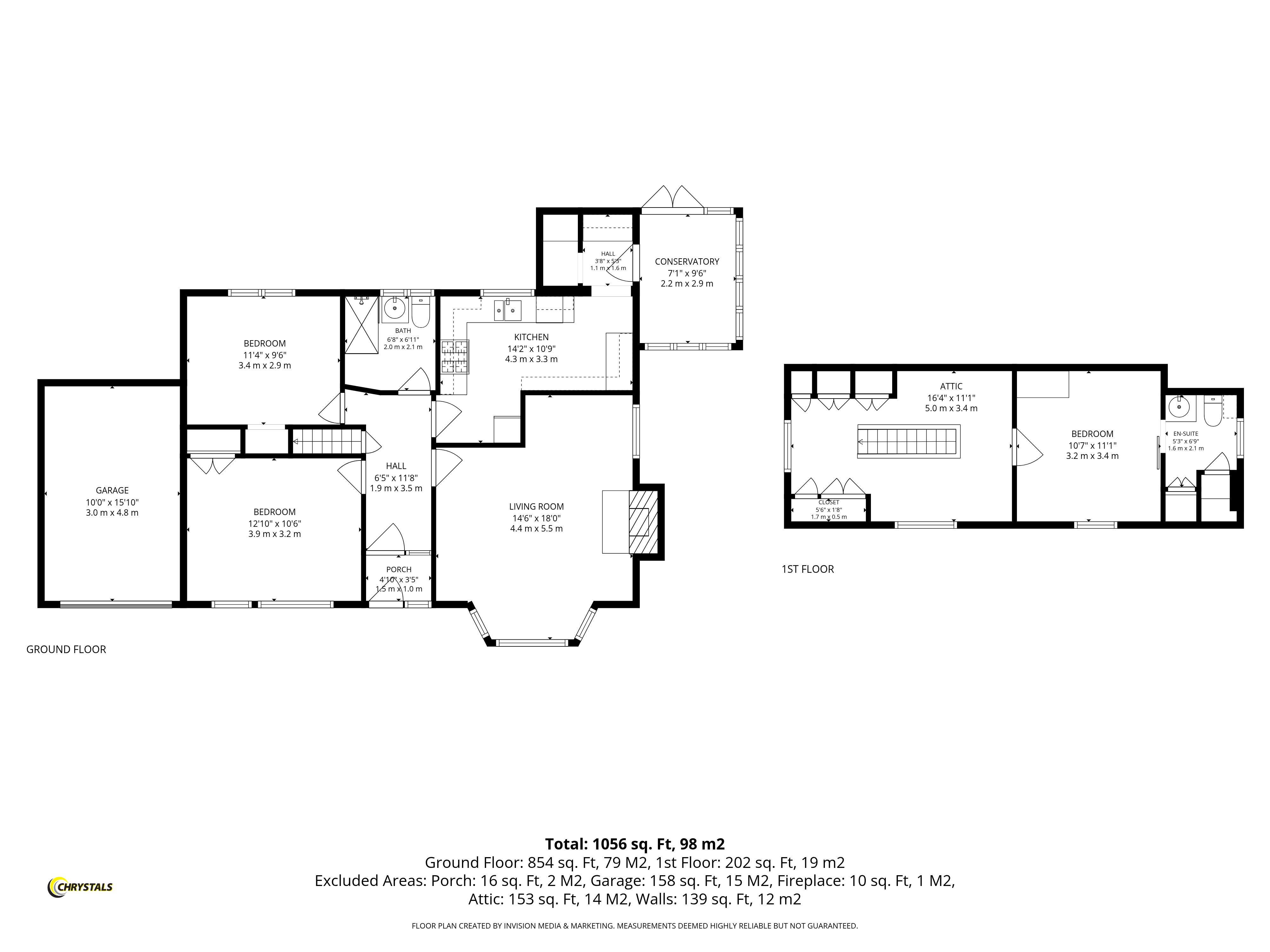 Shalmane, Old School Road, Port St Mary floorplan
