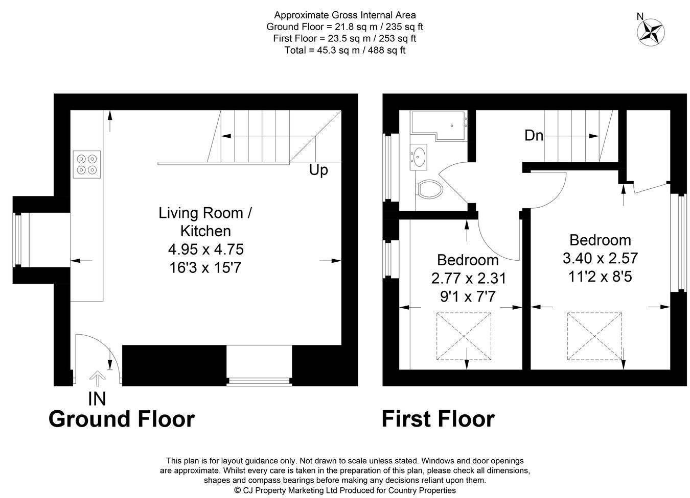 12, Halls Yard, Hitchin floorplan