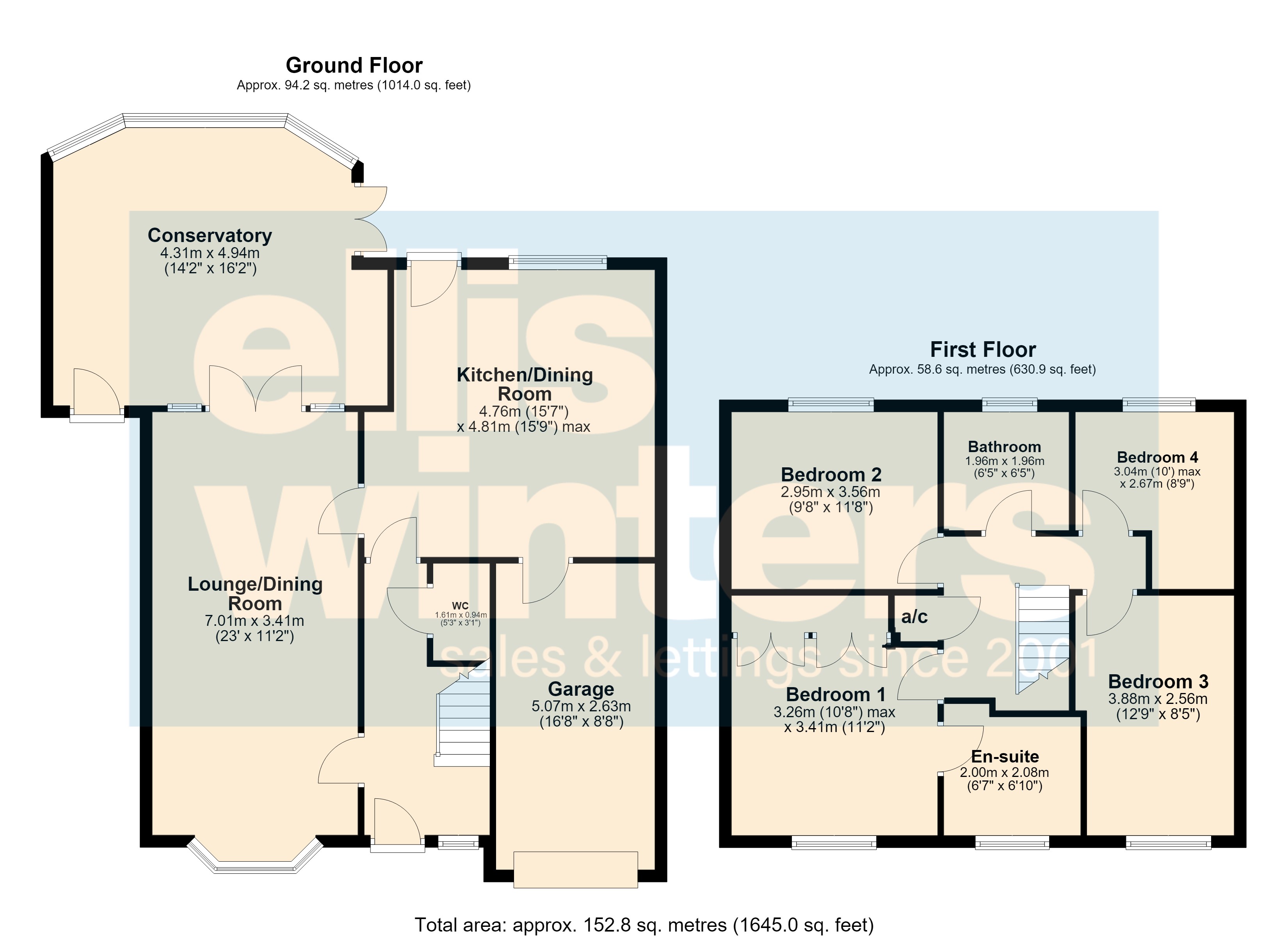 15, Juniper Drive, Chatteris floorplan