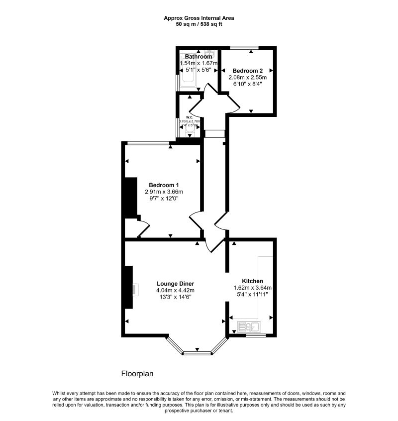 35, Prince of Wales Road, Cromer floorplan