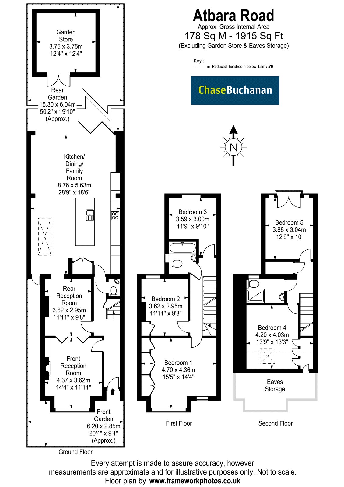 17, Atbara Road, Teddington floorplan