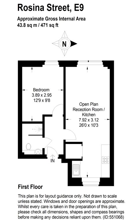1 Bedrooms Flat for sale in Rosina Street, London E9