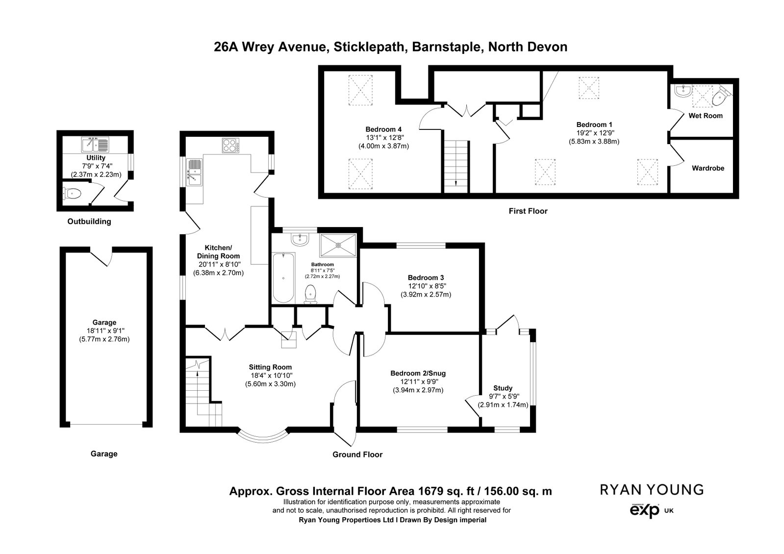 Wrey Avenue, Barnstaple floorplan