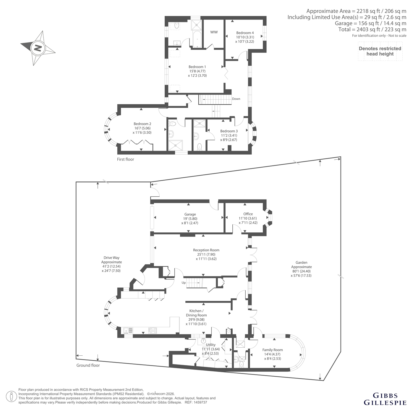 17, Cavendish Drive, Edgware floorplan