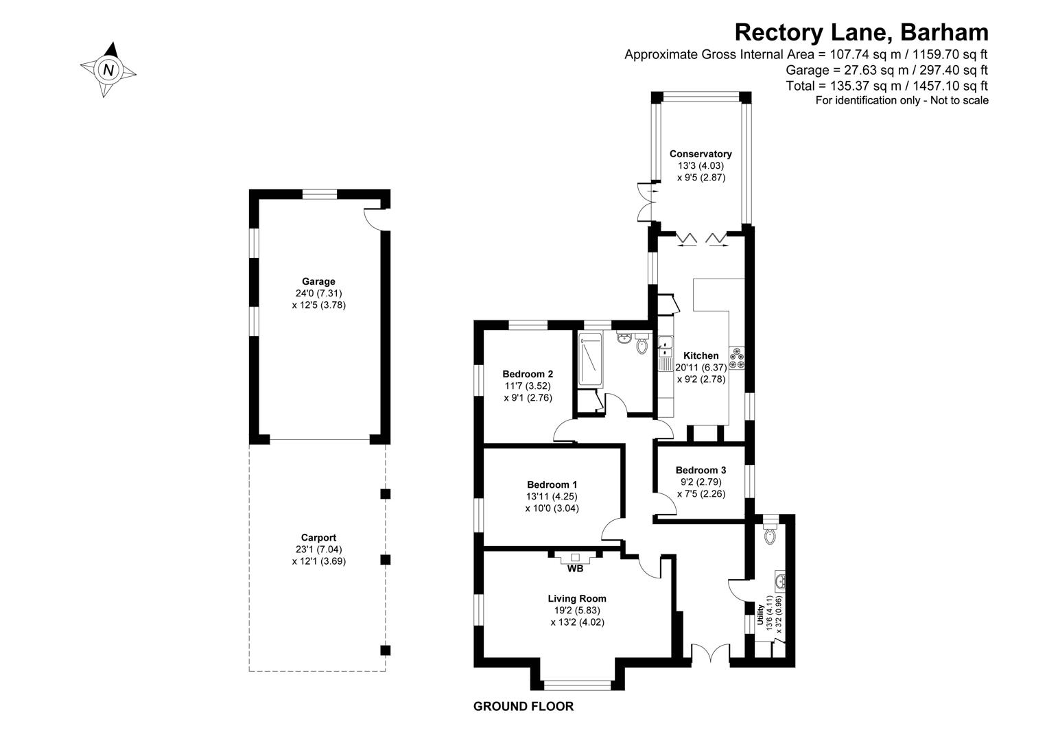 Beechcroft, Rectory Lane, Canterbury floorplan