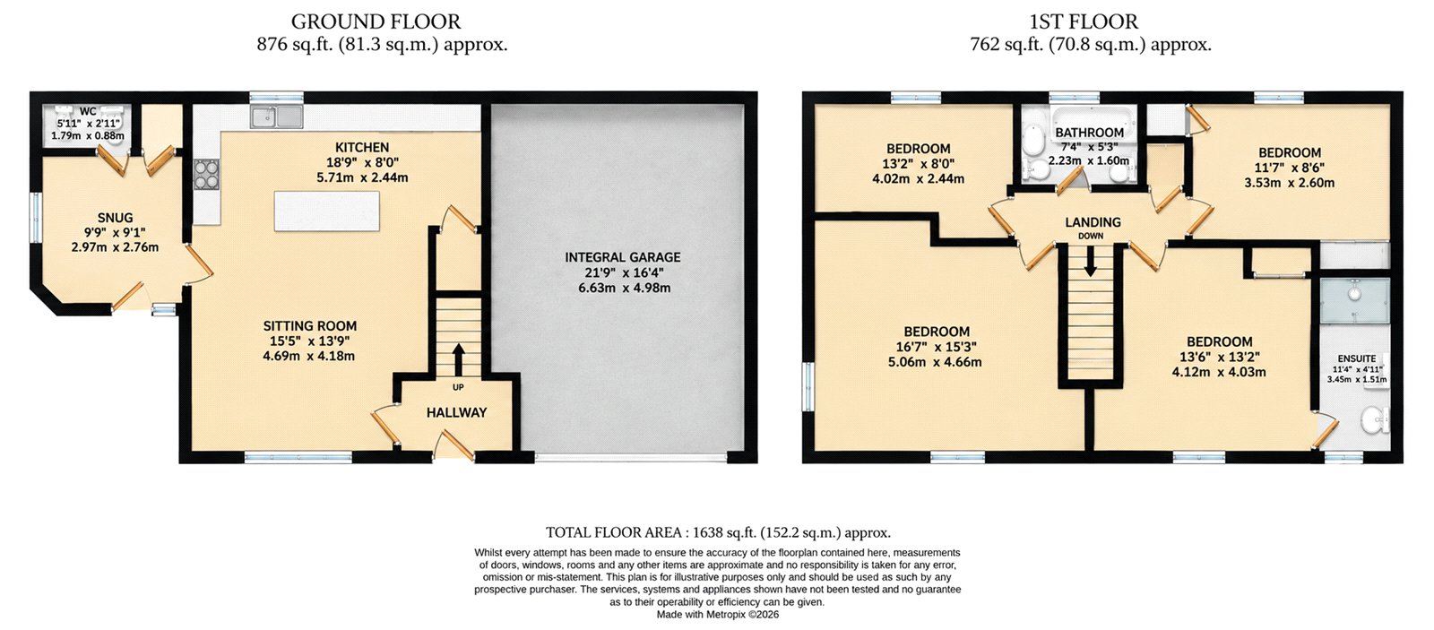 5, Borough Court, Cornwall floorplan