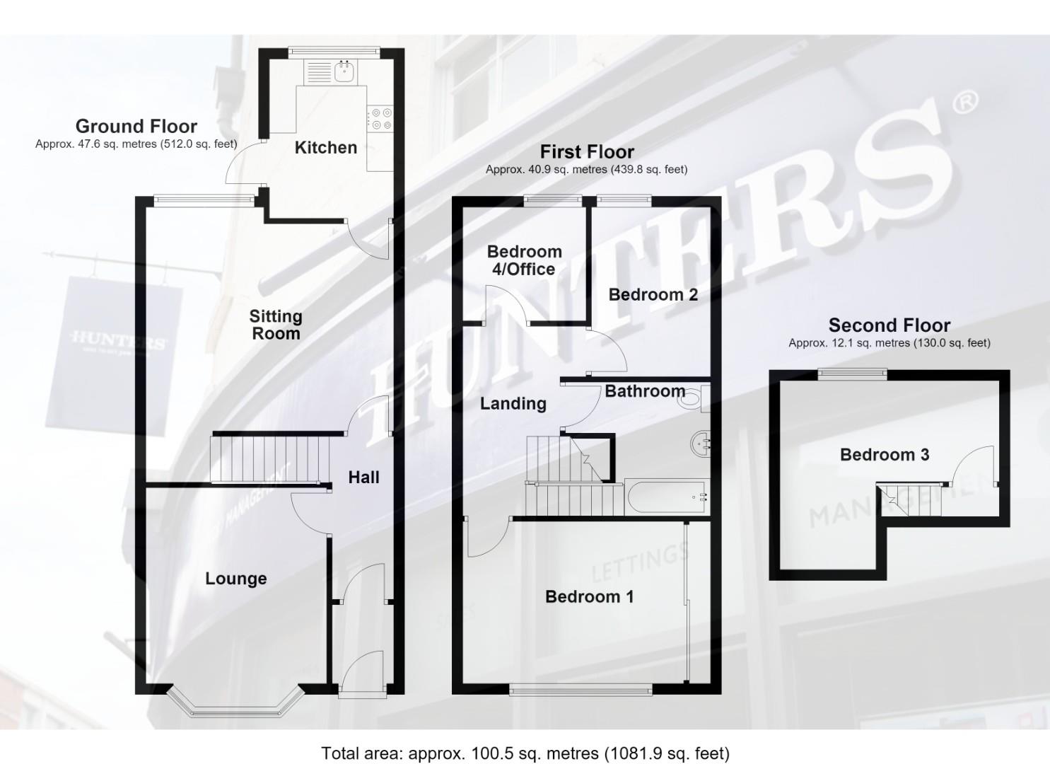 177, Harwood Street, Darwen floorplan