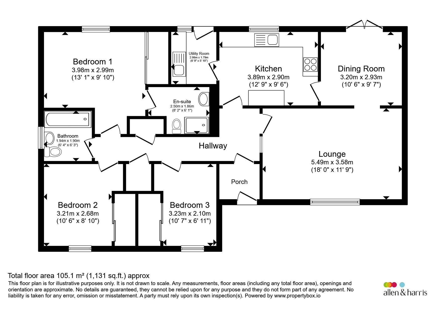 47, Hagg Crescent, Johnstone floorplan