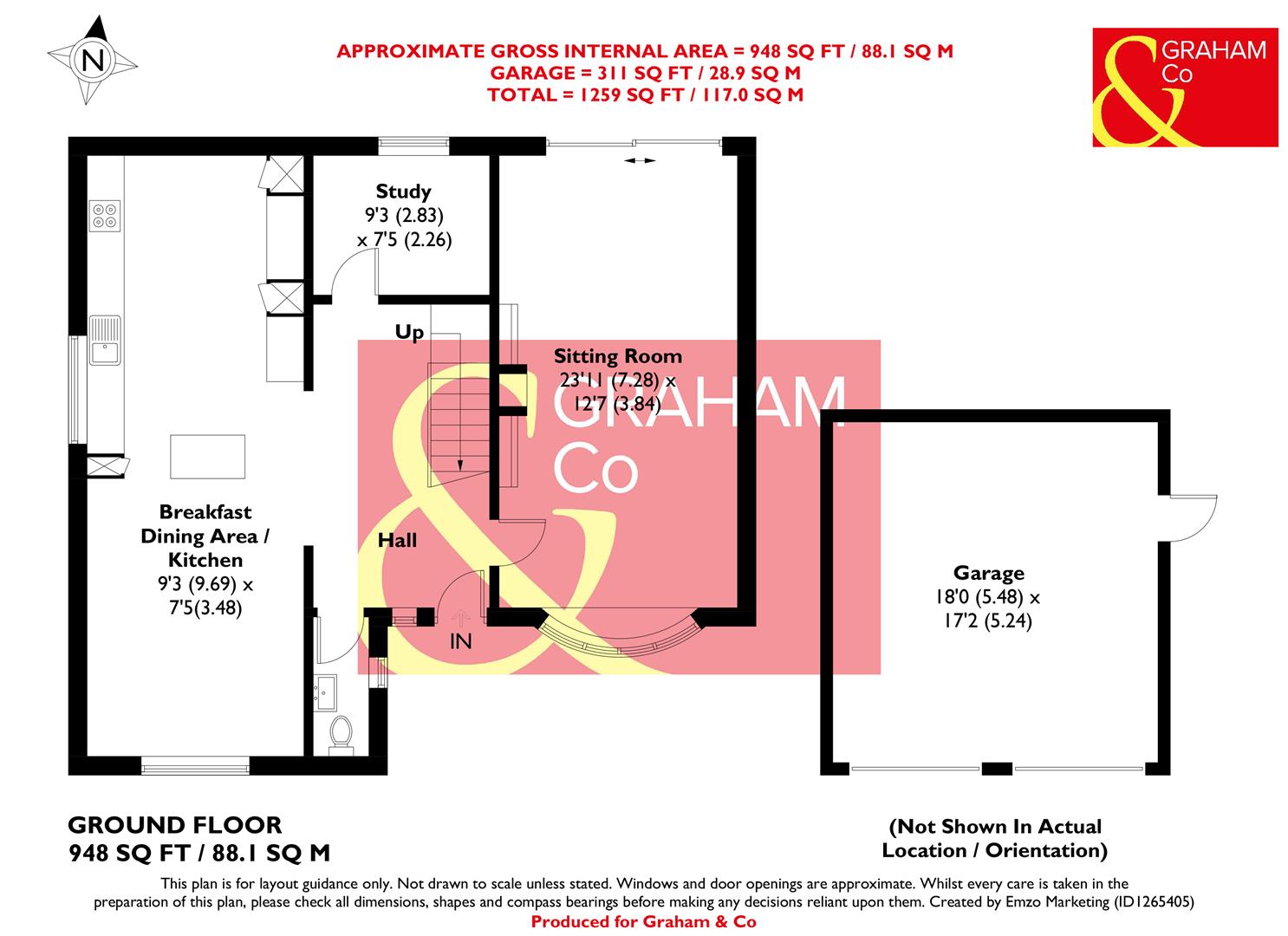 Leigh House, Foxcotte Road, Charlton floorplan