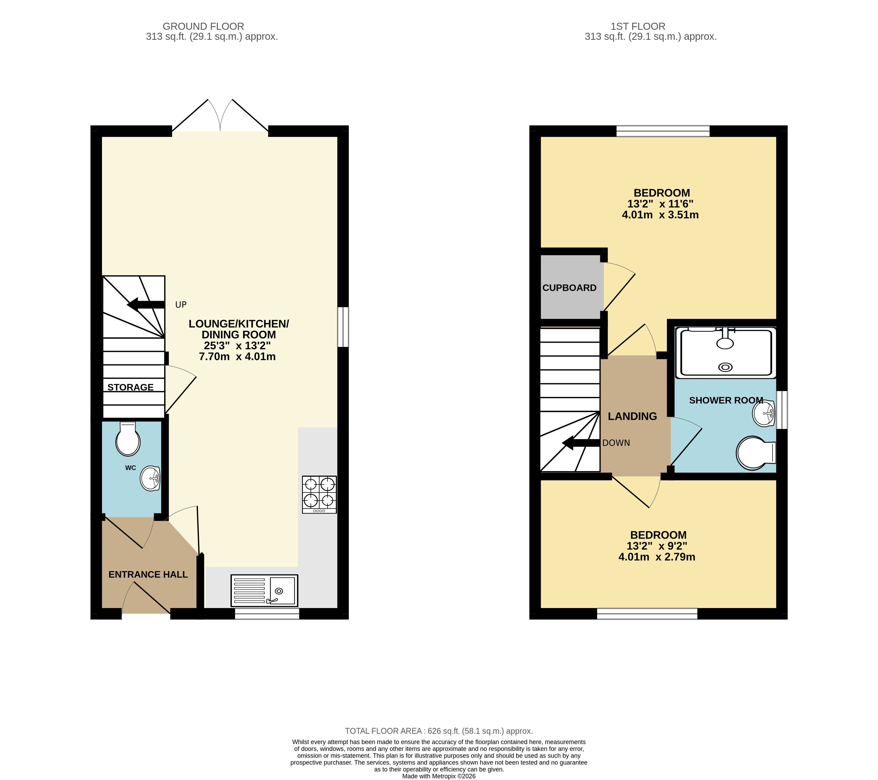 20, Callum Way, Westbury floorplan