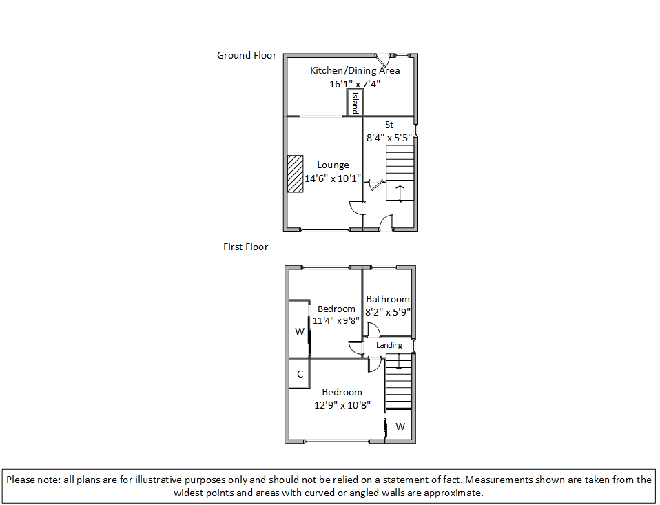 Dungavel Gardens, Hamilton, South Lanarkshire ML3, 2 bedroom semi