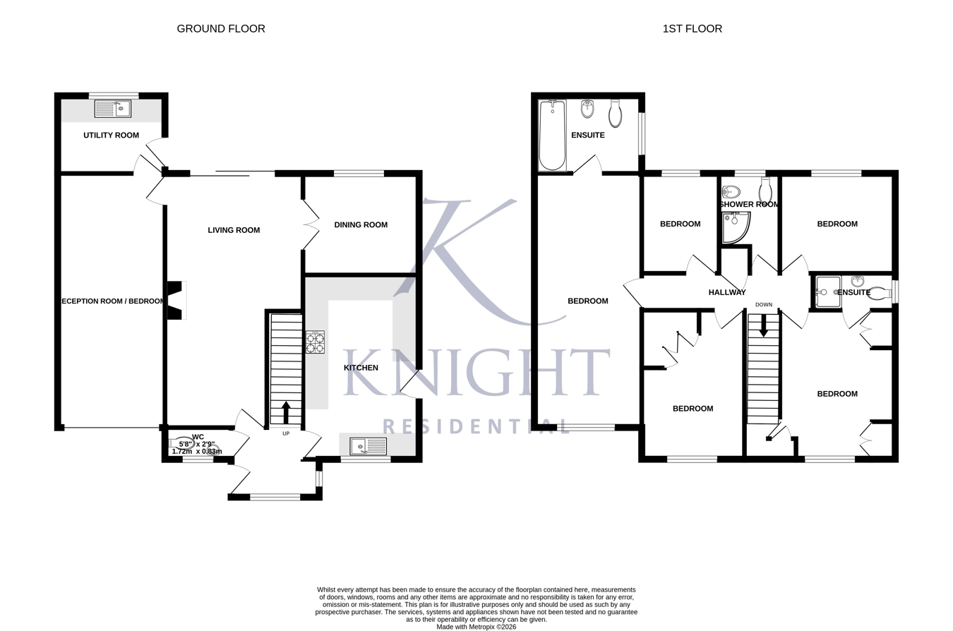 4, Bailey Dale, Colchester floorplan