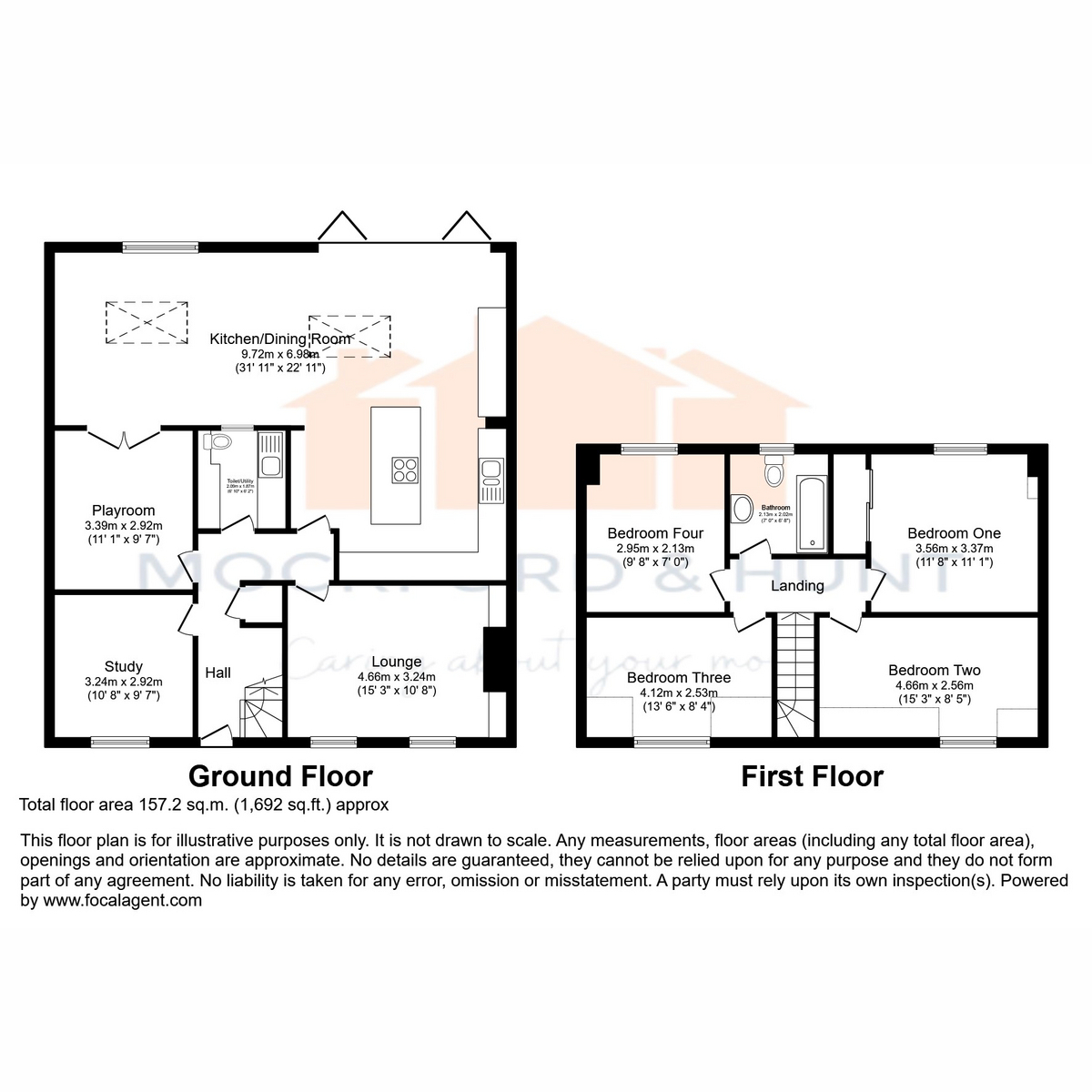 Rose Cottage, Redbrook Street, Ashford floorplan