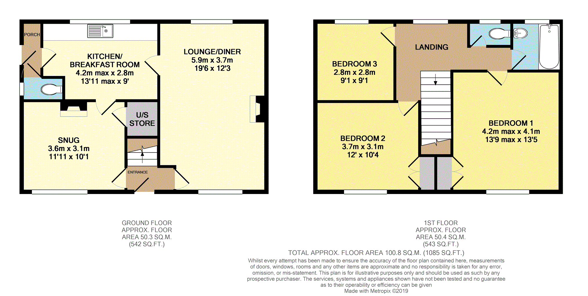 3 Bedrooms Semi-detached house for sale in Whitfield Avenue Westlands, Newcastle ST5