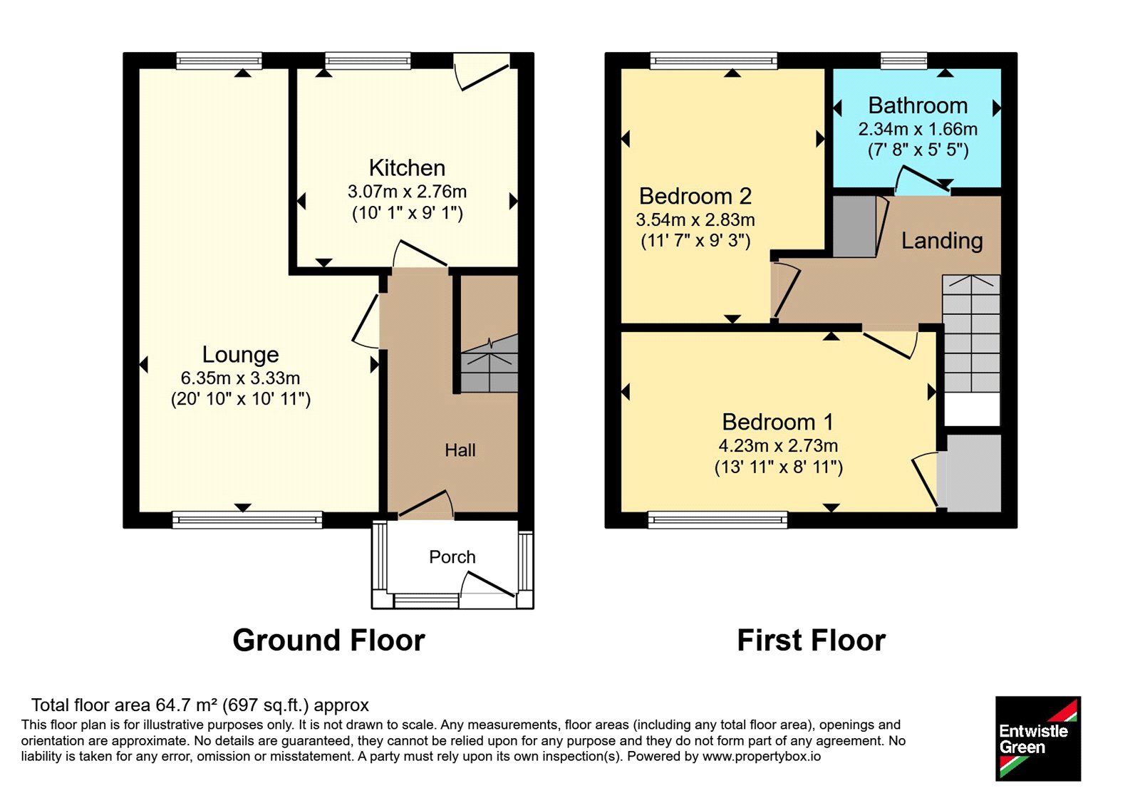 13, Clapgate Crescent, Cheshire floorplan
