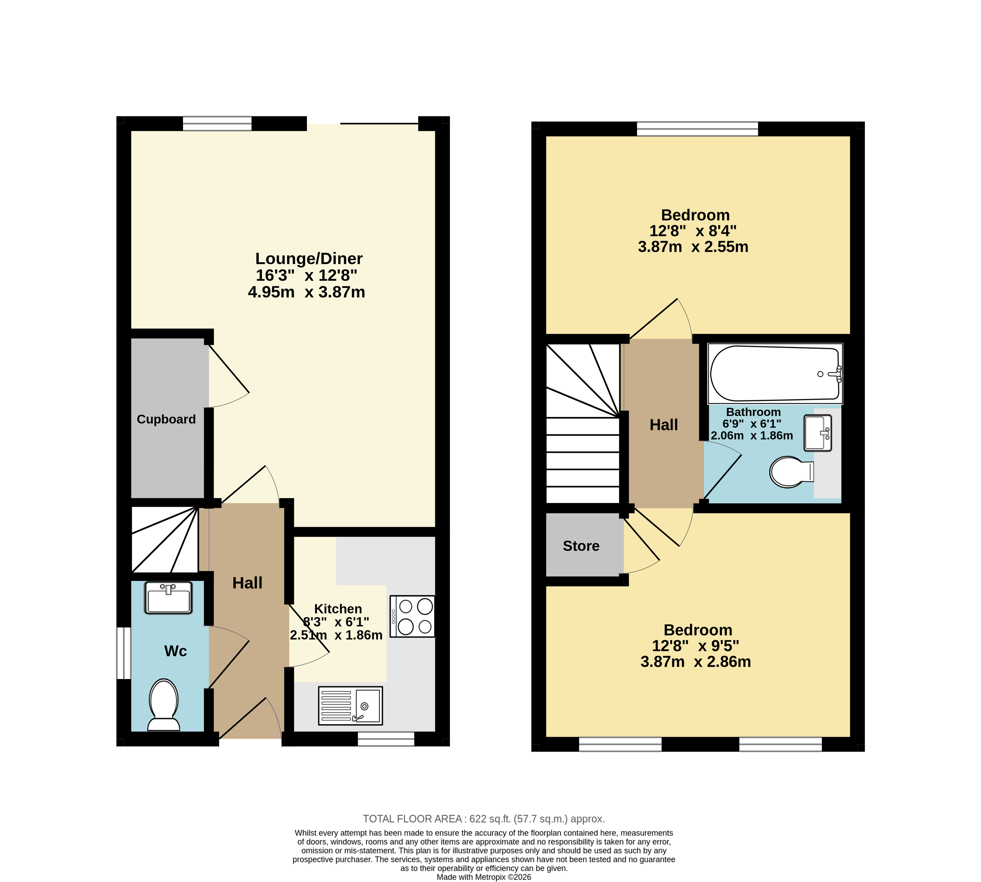 43, Willow Farm Way, Herne Bay floorplan