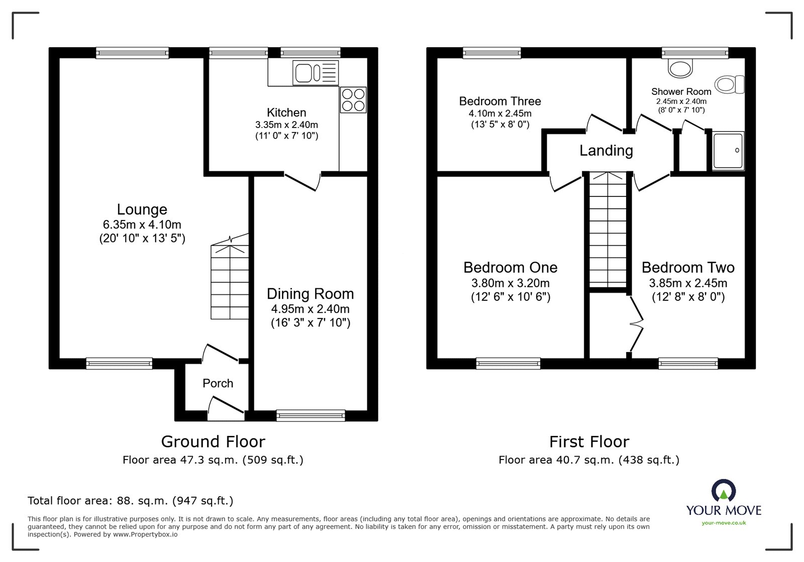 16, Kings Walk, Leicester floorplan