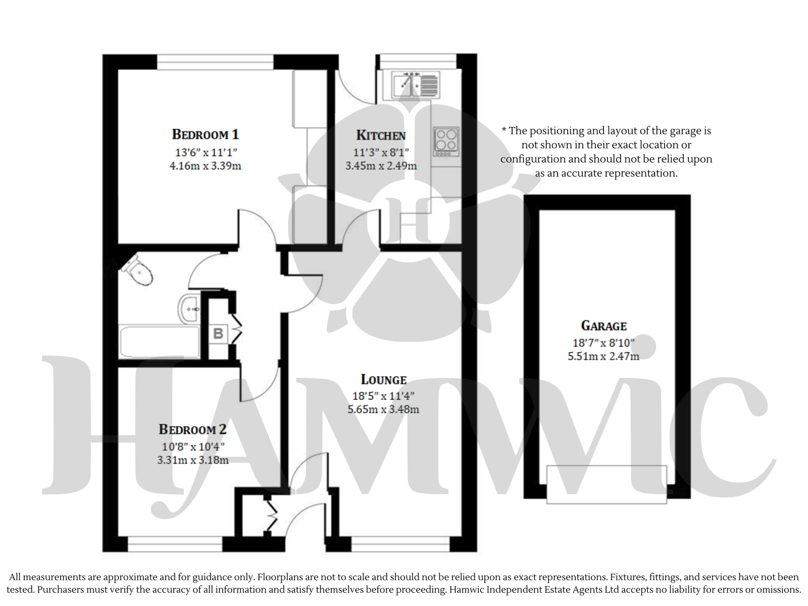 2, Meadow Close, Southampton floorplan