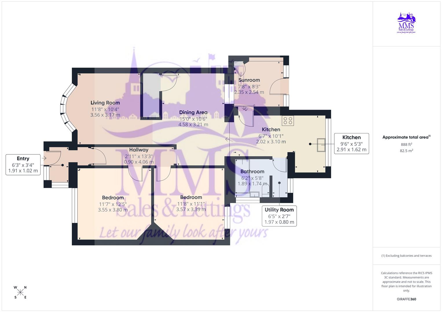 6, Watling Avenue, Chatham floorplan