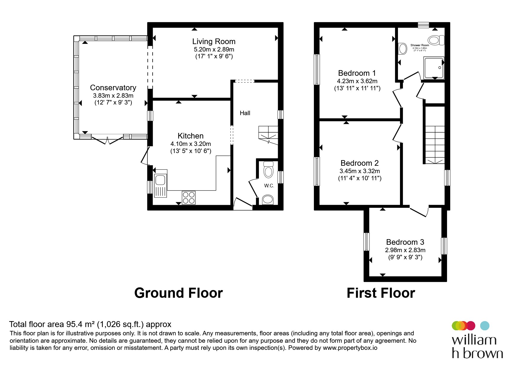 15, Tulip Way, CLACTON-ON-SEA floorplan