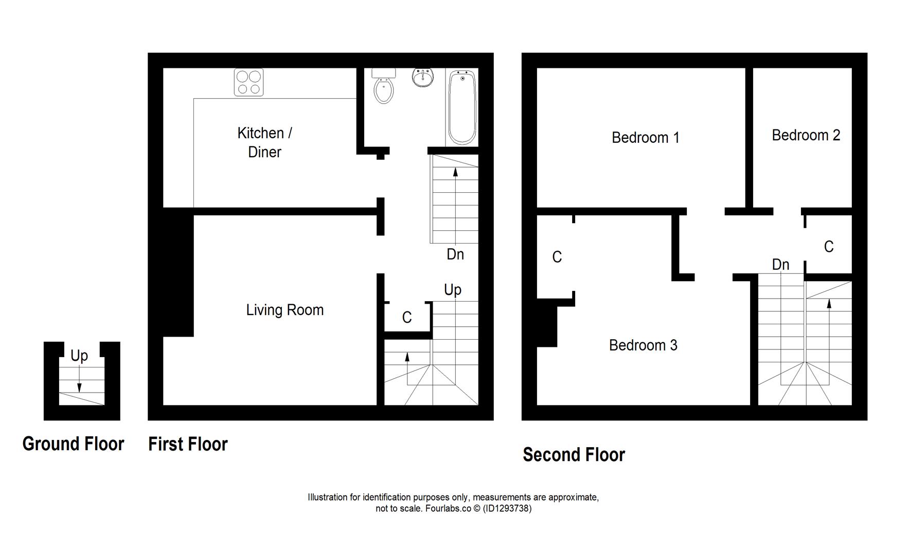 28, Huddart Street, Wick floorplan