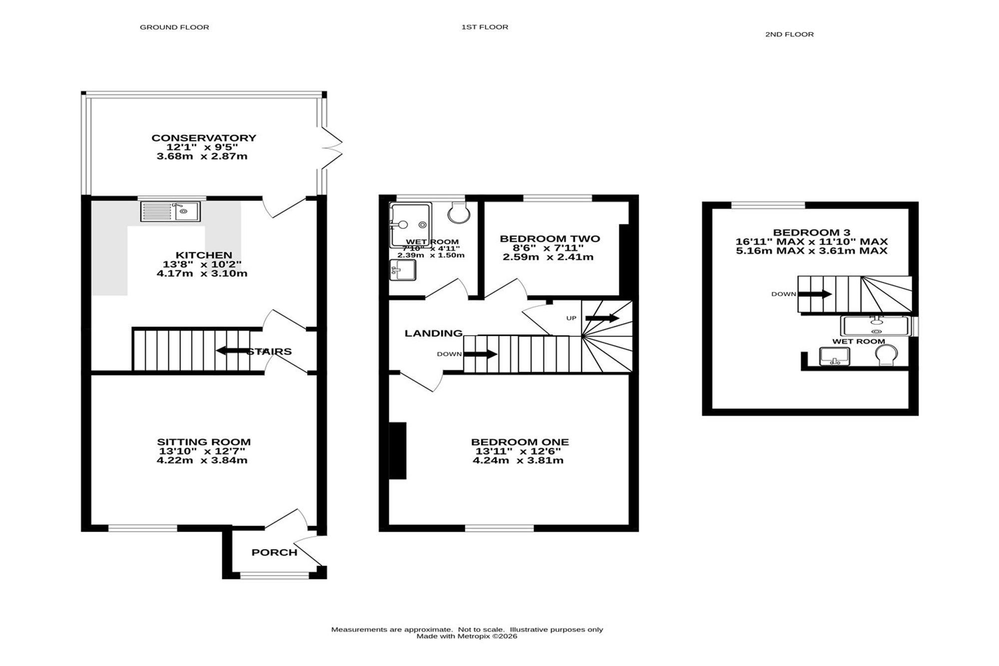 171 Hayfield Road, High Peak floorplan
