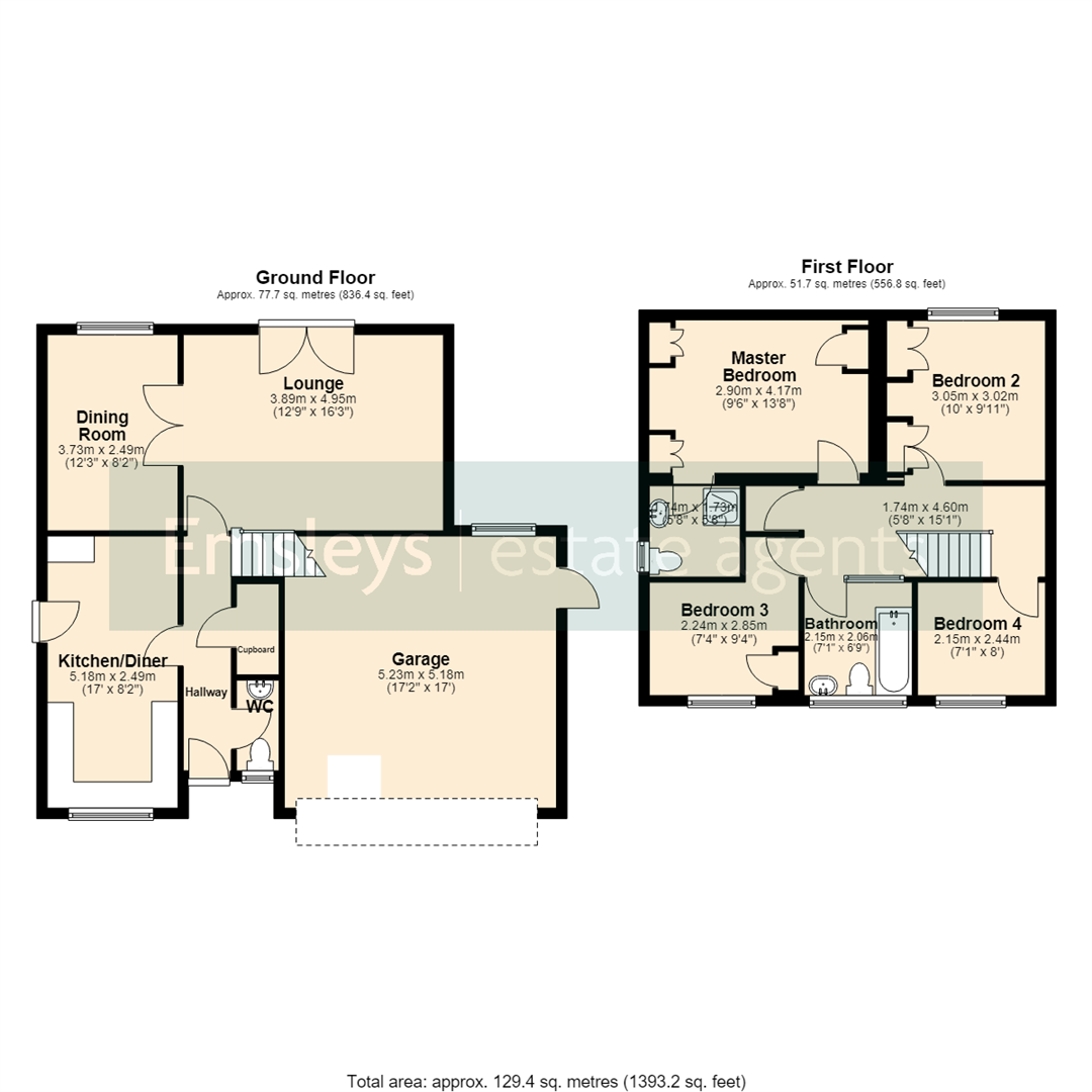 10, Birchfields Garth, Leeds floorplan