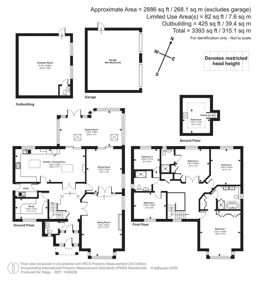 10, Highfield Close, Umberleigh floorplan