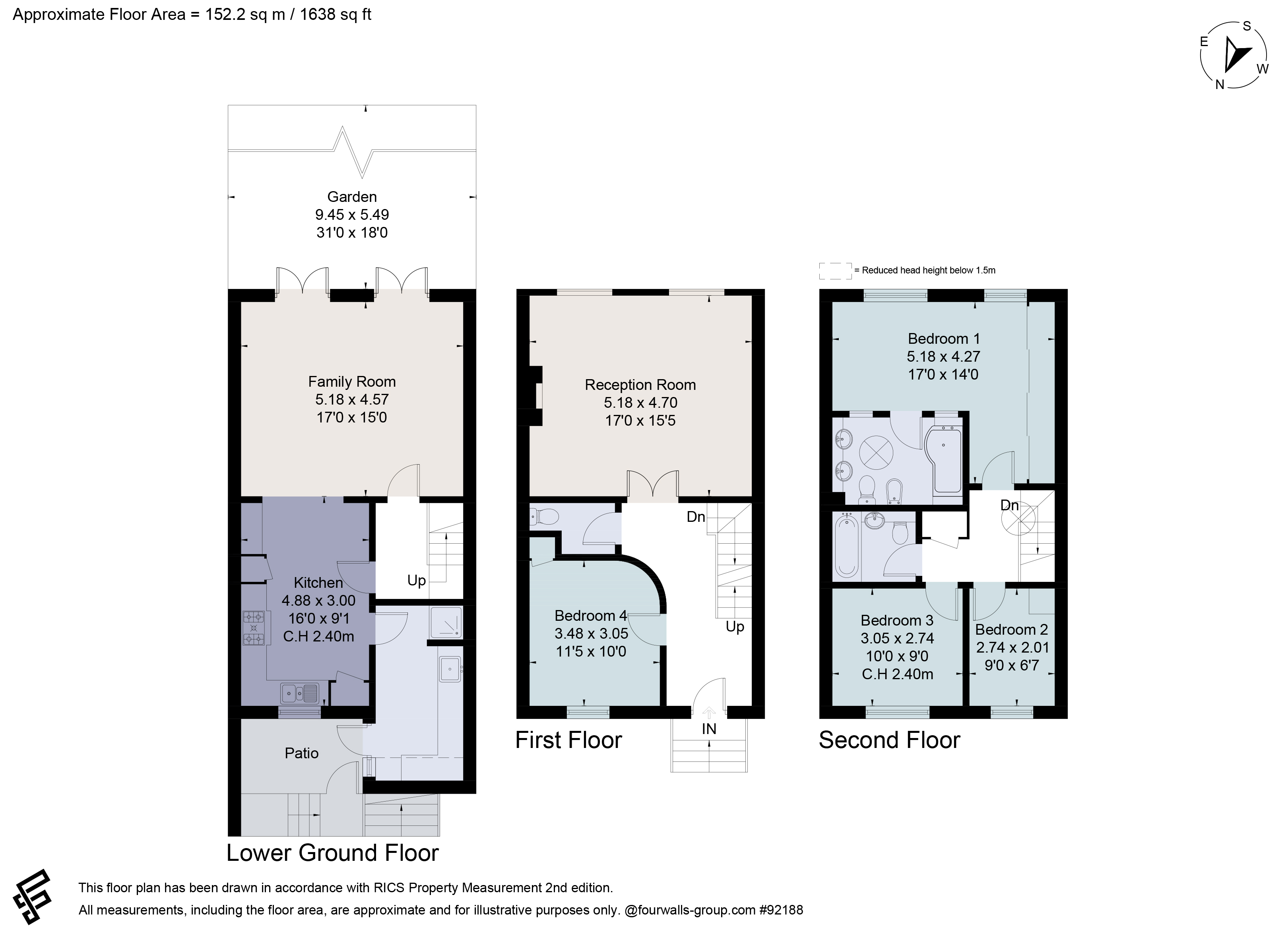 27, Beaufort Close, London floorplan