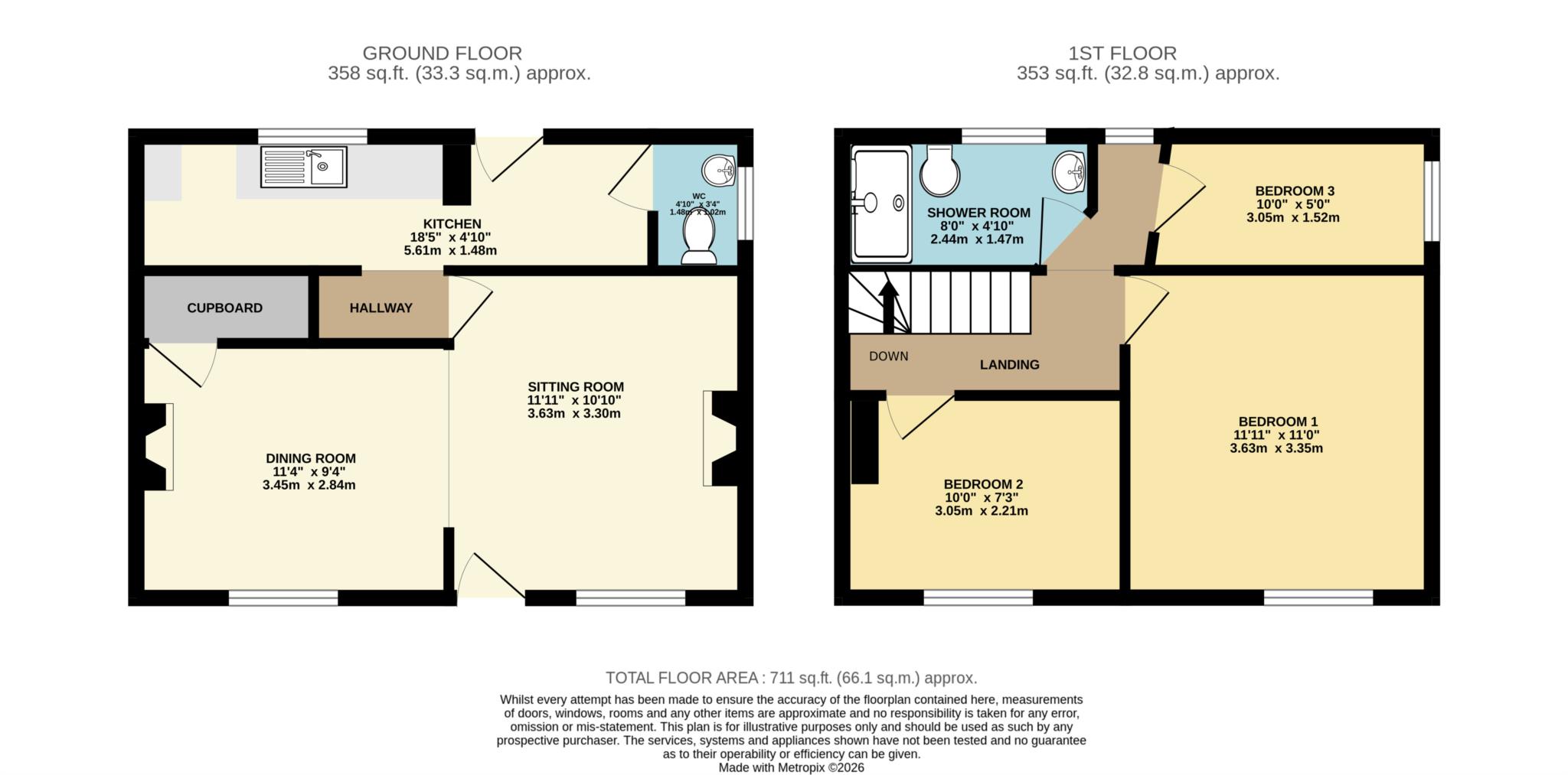 57, Locks Hill, Frome floorplan