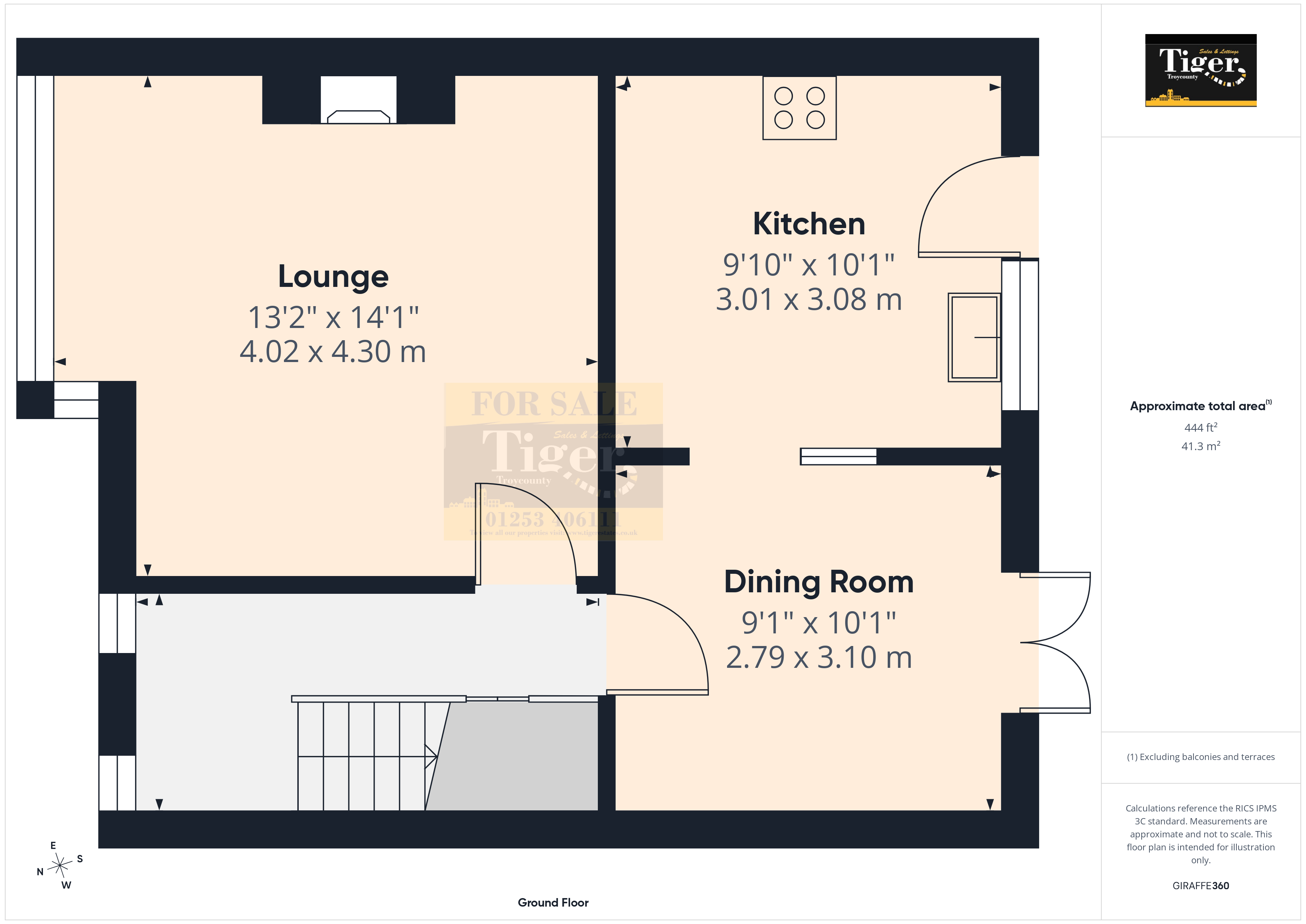 138, Lawson Road, Blackpool floorplan