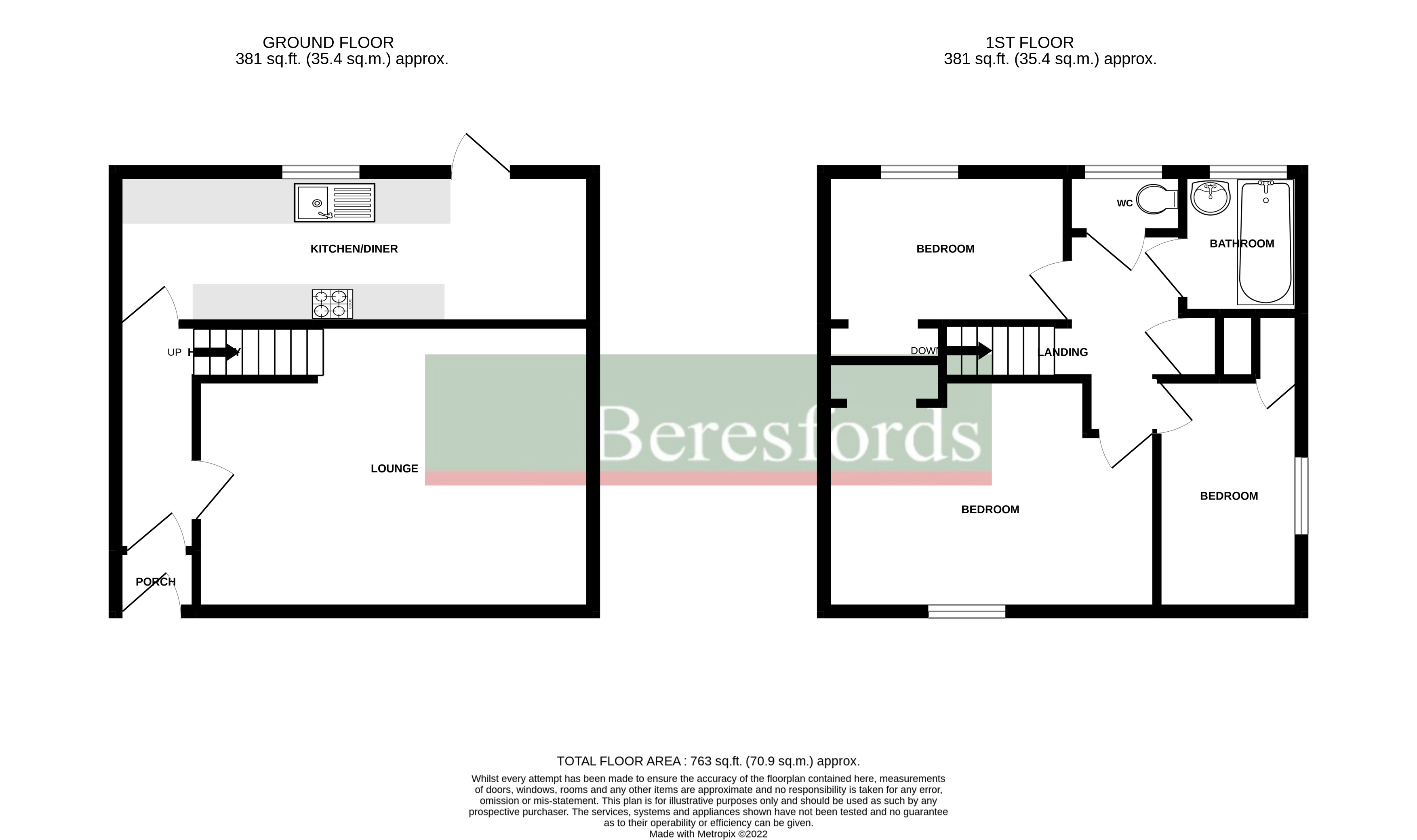 30, Pennine Road, Essex floorplan