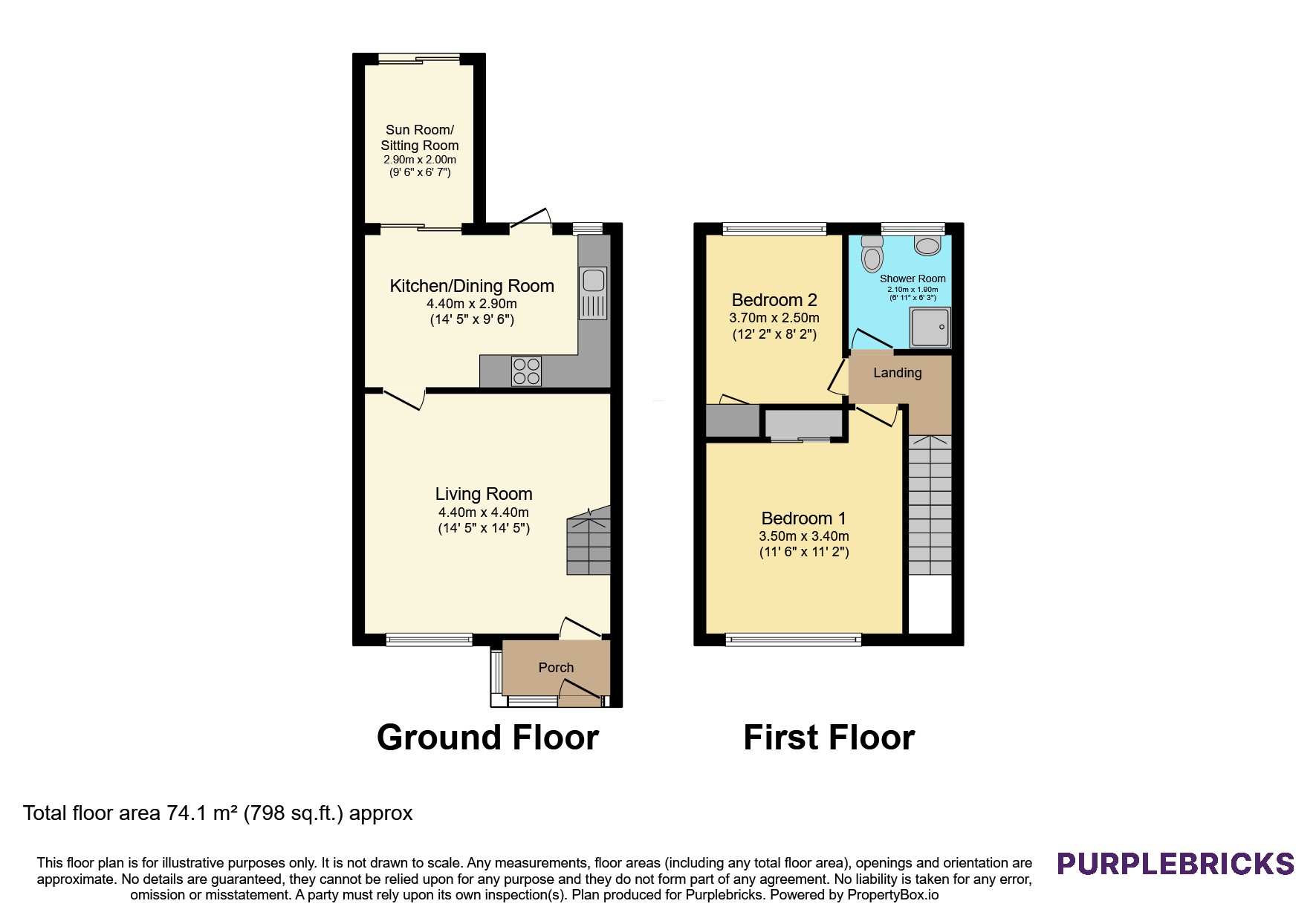 Lanes Close, Loughborough floorplan
